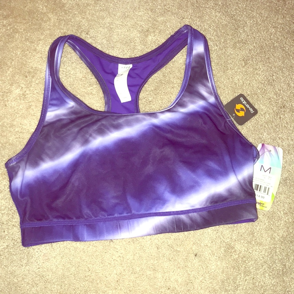 Brand new reversible sports bra